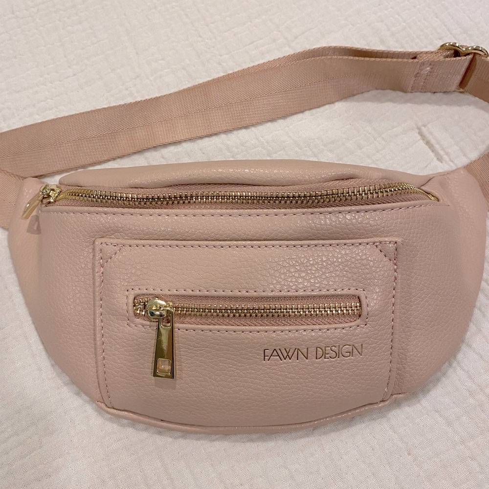 Fawn Design fanny pack in blush